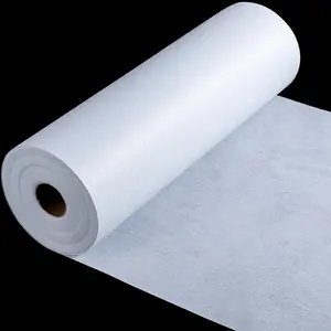 15.7 Inch x 32.8 Yard Iron- Fusible Interfacing for Sewing- Non-Woven Lightweight Apparel Interfacing- Fusible Fleece Interfacing for Crafts, Bags,  Decoration