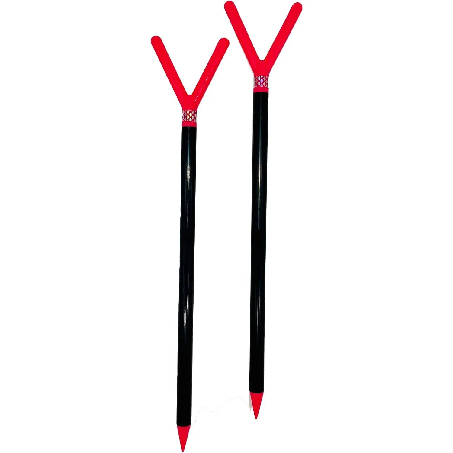30" Extendable V-Shaped Rod Holder in Multiple Colors, 2 & 4 Packs
