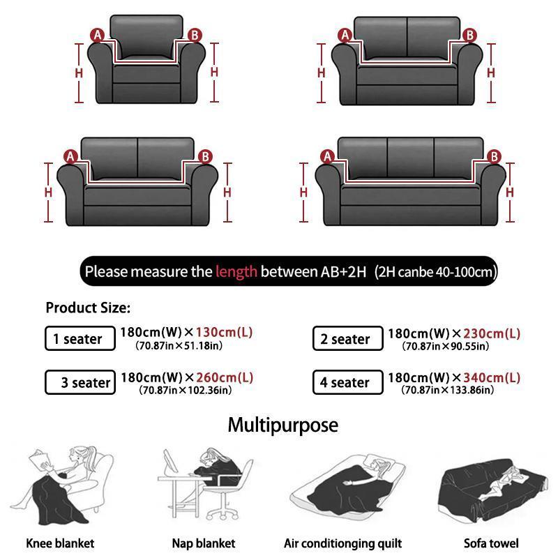 Moroccan Style Sofa Cover - Non-slip Thickened Sofa Cover, Easy-Clean Sofa Protector for Home & Pet Owner - Washable Sofa Slipcover #TOP PICKS