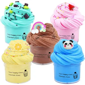 Super Soft Stress Relief Toy, 5 Pack Butter Kit, Non-Sticky, Birthday Gifts for Kids, Party Favors for Girls and Boys