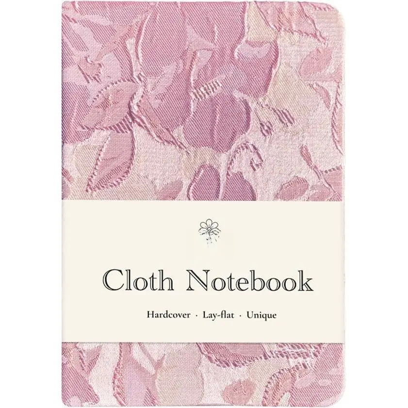 Notebook, Small Journal, Pocket Notebook, A6, Pretty Journal for Women, Lined Paper, Ruled Page, 4x6, Hardcover, Lay Flat,  for Girls, Peach Flower