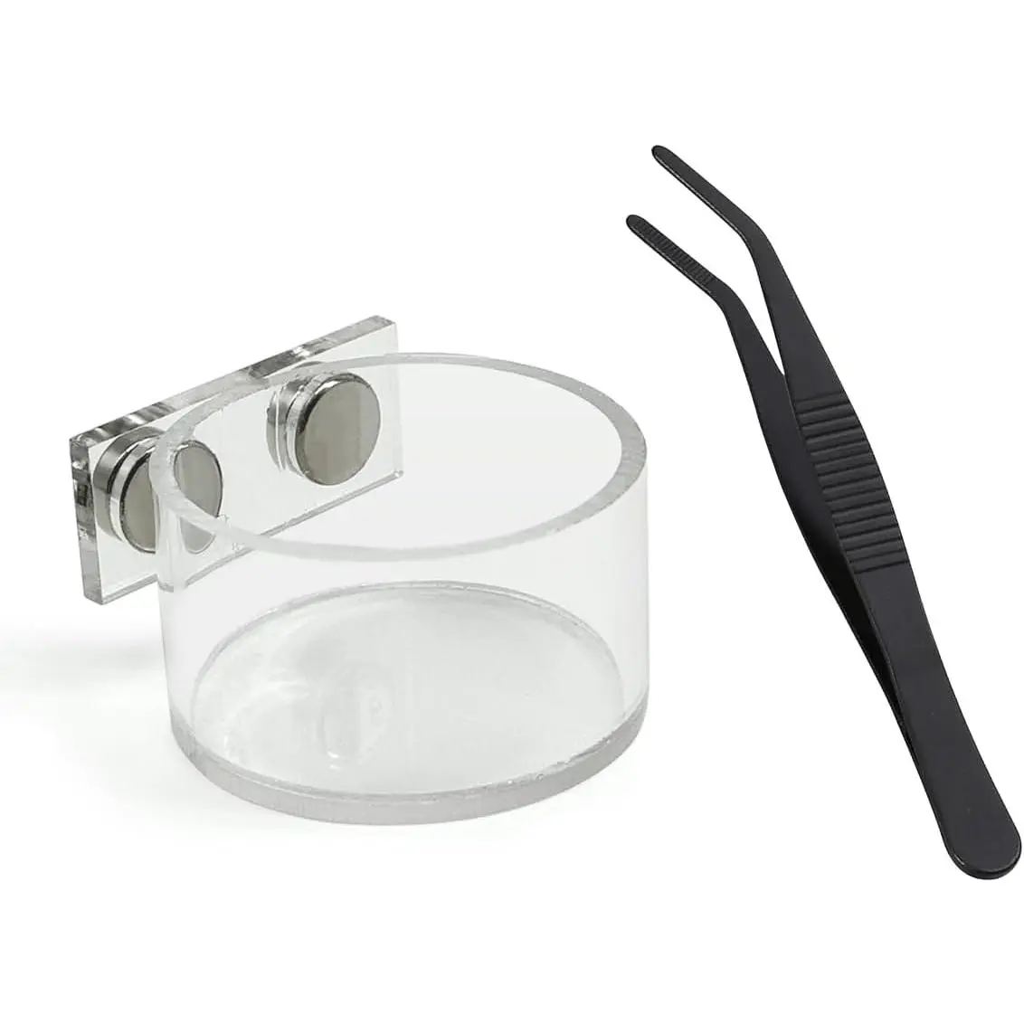 Jumping Spider Feeding Dish Set,  Water Bowl, Reptile Feeding Tongs, Jumping Spider Enclosure Accessories