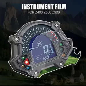 Motorcycle Dashboard Protection Film for Kawasaki Z400/z900/650, Tpu LCD Screen Protector, Custom Fit Accessory, Durable and Easy to Install