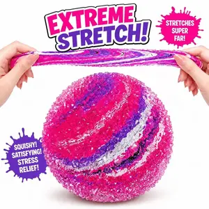 Stretchable Soft Stress Ball, Ultra-Elastic Anxiety Relief Toy, Multisensory Touch Toy for Teens and Adults, Asmr Squeeze Toy, Stretchy Stress Ball