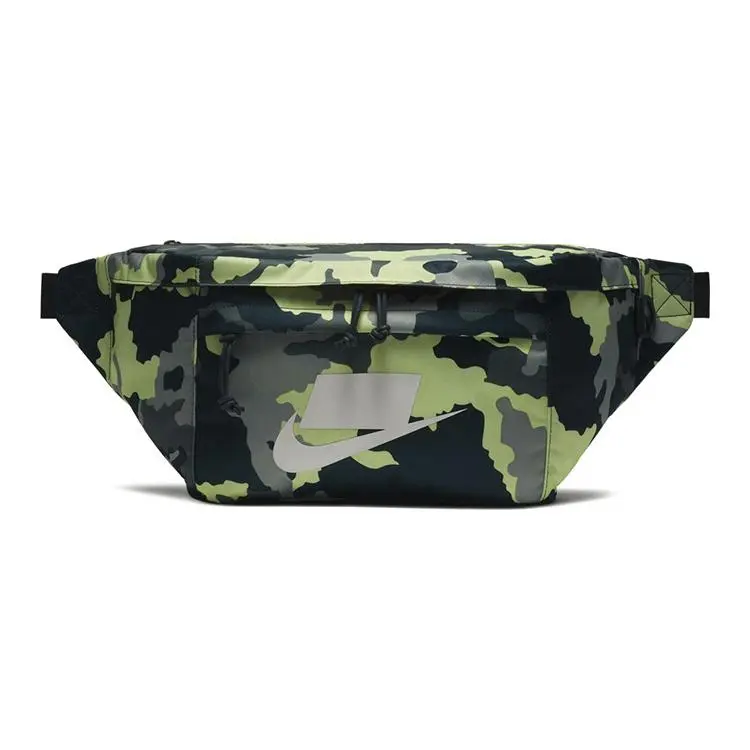 Nike Tactical Multifunctional Zippered Waist Pack for Men and Women, Camo Green