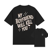 my bf 180g-black t-shirt