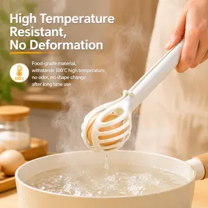 Kitchen Multi-Functional Egg Tongs, Heat Resistant Food Clip, Egg Separator, Bread Picker, Noodle Grabber, Versatile Kitchen Tool