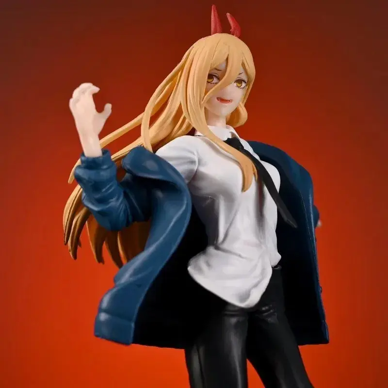 21cm Chainsaw Man Anime Model, Boxed Character Scene Decoration Toy, Birthday Party Gift for Anime Fans