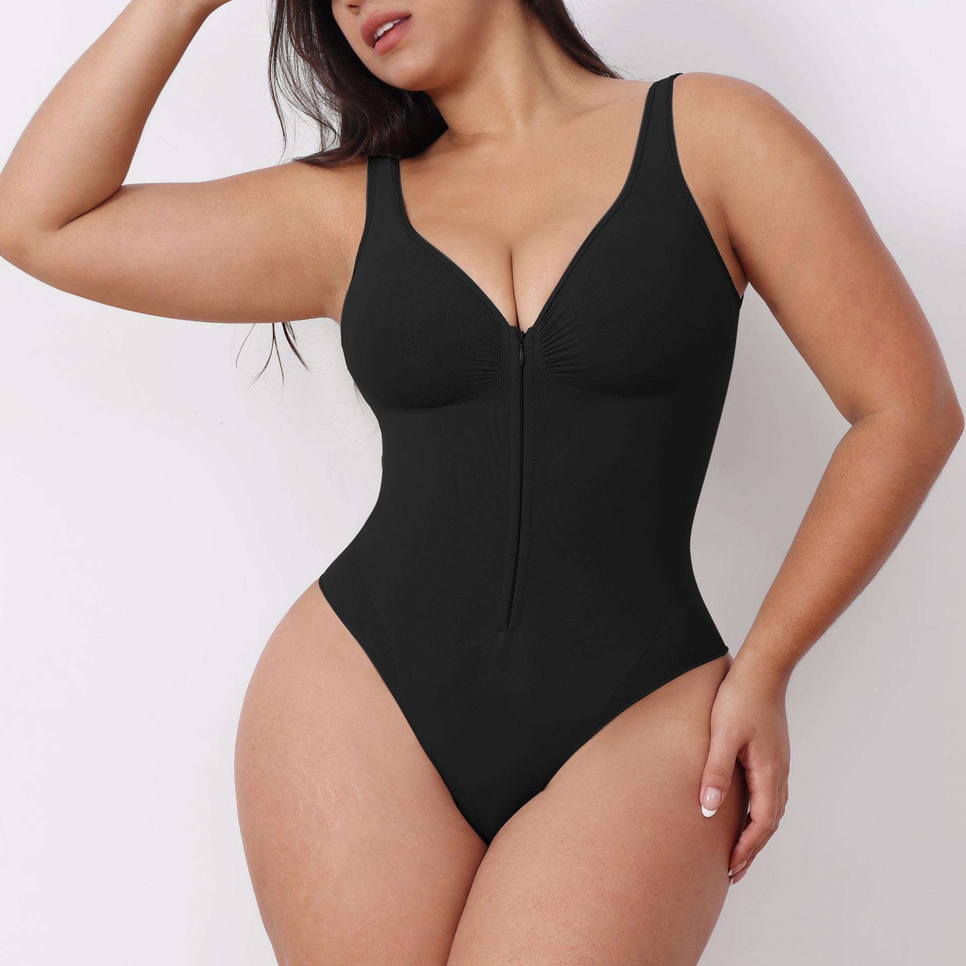 SHAPUM Fajas Colombianas Shapewear for Women Tummy Control Full Shapewear Butt Lifter with Zipper Crotch Ultra Stretch Comfortable Fit Breathable Design#Spring Picks#TikTokShopSpringGlowUp