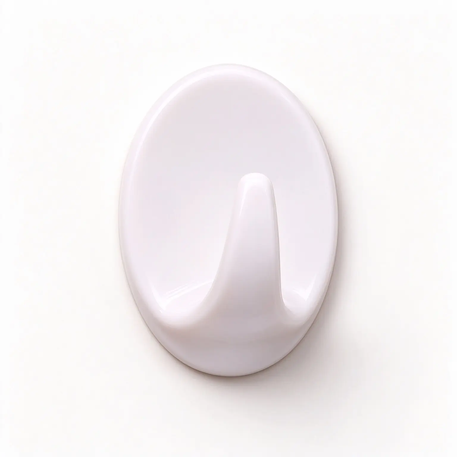 Strong Adhesive Hook Set Of 10 Oval Hooks, Durable Sticky Wall Hangers, Practical Household Essential, Handy Accessory For Home Storage And Daily Organization