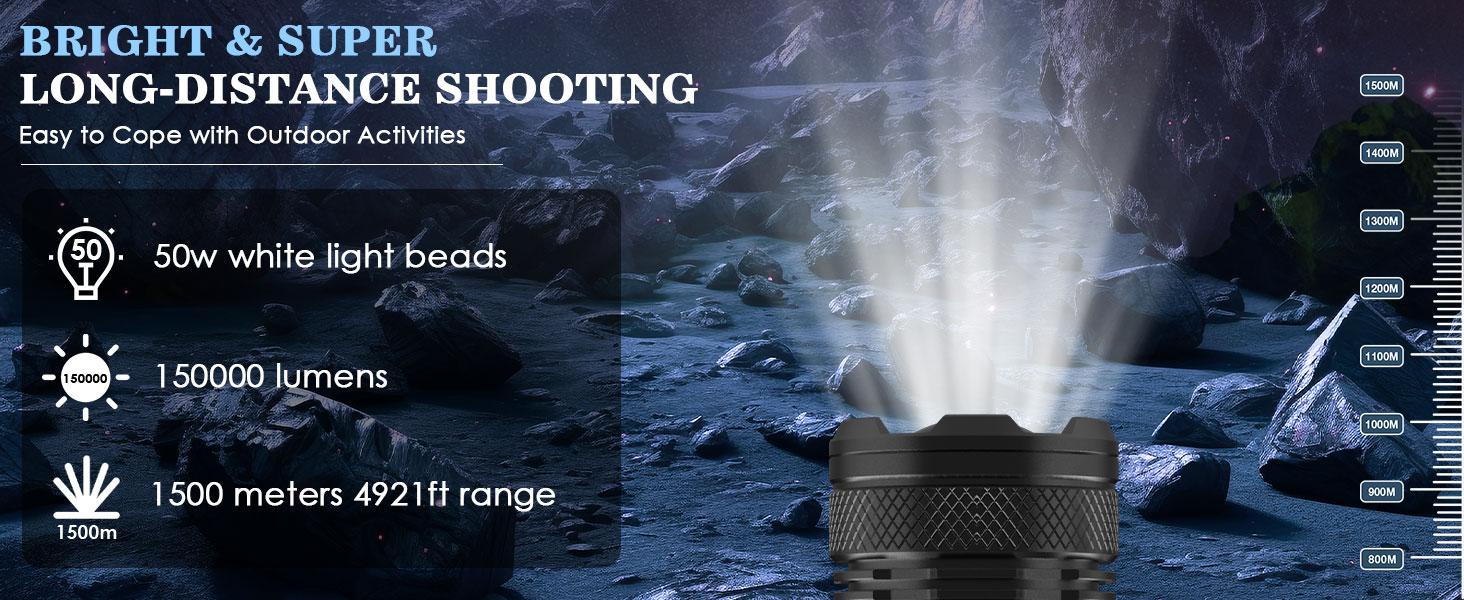 Moko 150000 lumen rechargeable headlamp-60H long battery life detachable, 8 modes super bright 50W bulb IP68 waterproof 90 ° adjustable sensor headlight for outdoor camping fishing running hunting Tactical Flashlight Moko 150000 lumen rechargeable headlamp-60H long battery life detachable, 8 modes super bright 50W bulb IP68 waterproof 90 ° adjustable sensor headlight for outdoor camping fishing running hunting Tactical Flashlight
