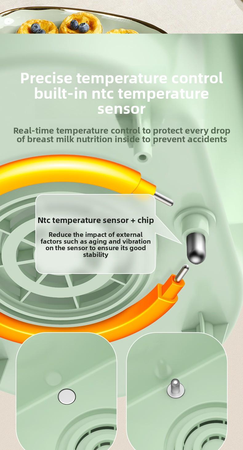 Newborn 2-in-1 bottle warmer for heating breast milk, baby bottle warmer, constant temperature milk warmer, sterilizer