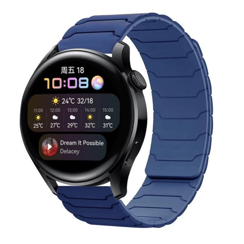 Suitable for Huawei Armor Magnetic Strap Silicone Wristband GT2Prowatch34pro Universal