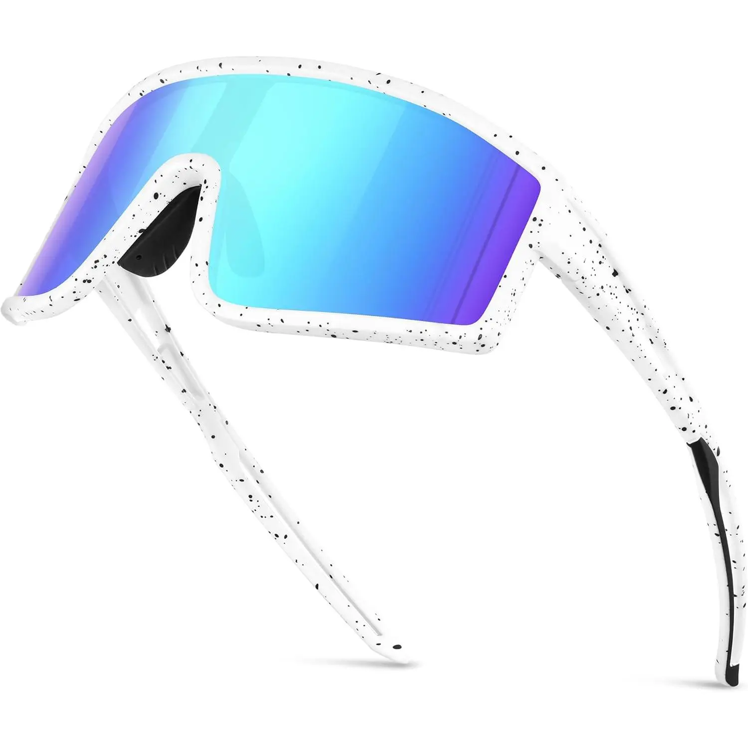 Outdoor sports Sports Baseball Cycling Sunglasses for Men: Polarized Sunglasses for Women Youth UV400 Protection Running