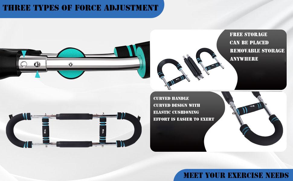 Twister Arm Trainer, 40-100lb Adjustable Chest Workout Equipment, Arm Trainer, Twister Arm Trainer, Detachable Design Fitness Anywhere, Keep Strong