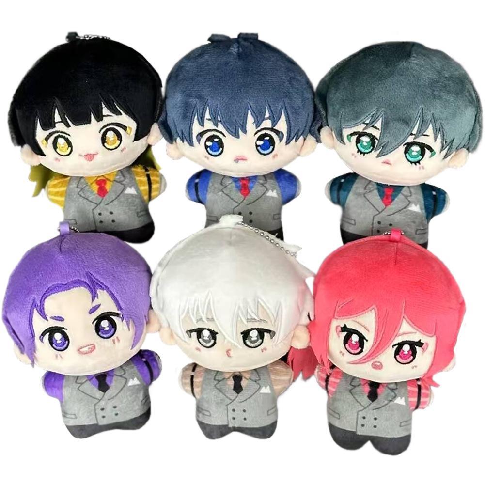 Anime Stuffed Cotton Doll Cute Plush toys Nagi Cartoon Keychain Pendant Kawaii Isagi Yoichi Figure Rin Itoshi Plushies Kids Gift
