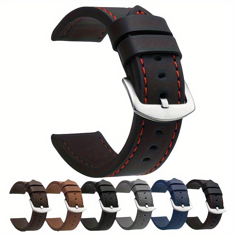 20mm 22mm Retro Business Watch Band – Classic Strap for Samsung Galaxy Watch 6/5/4/Active 2 & 3