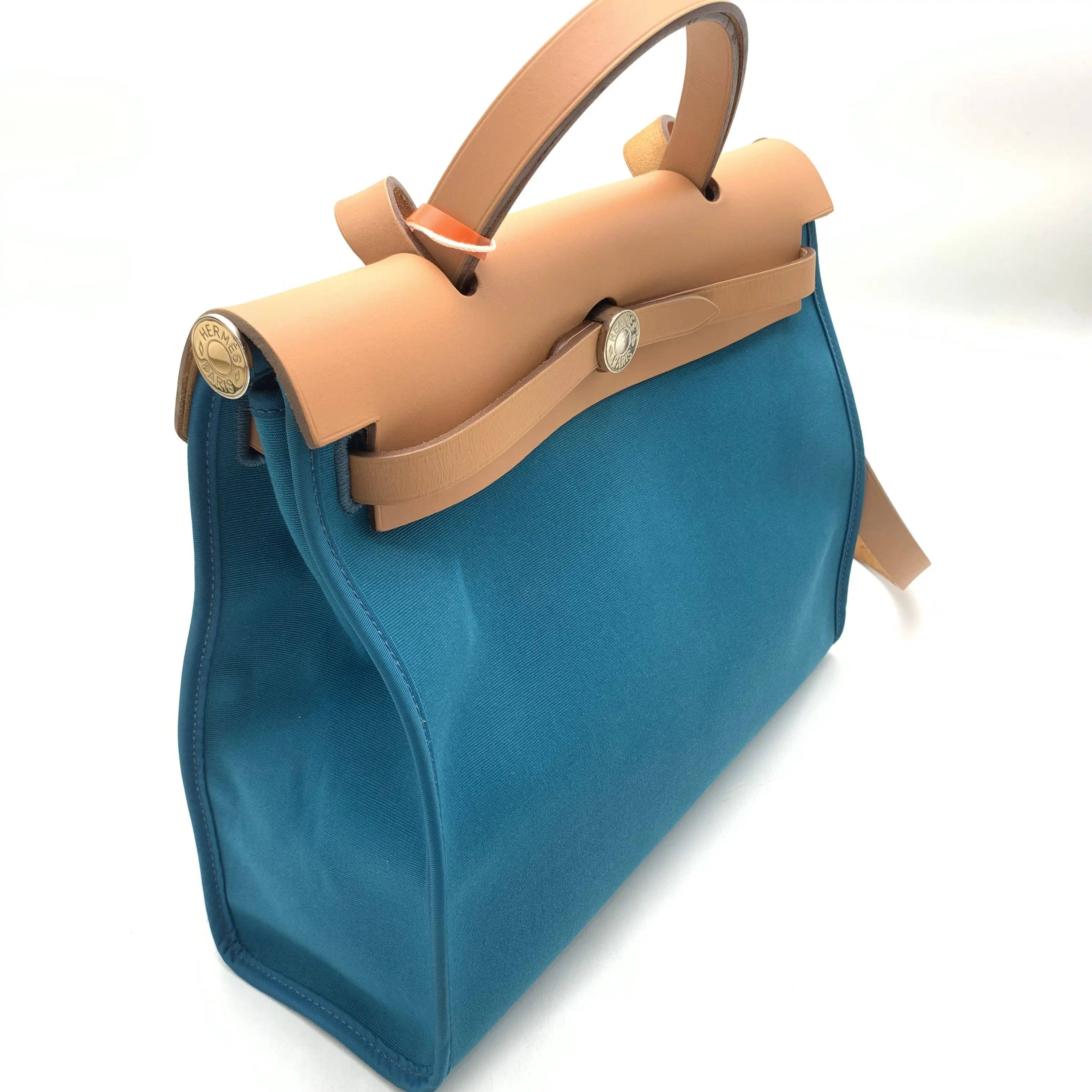 Pre-owned Hermès blue herbag31 handbag/10021424 luxury fashion