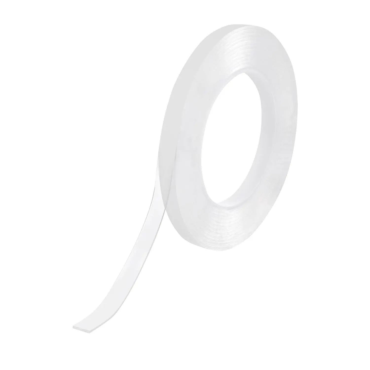 Double Sided Mounting Tape, Heavy Duty Adhesive Tape, Clear Removable Tape for , Office, DIY - Multipurpose,  Hold, -Free Wall  Strips(0.4in, 10ft)