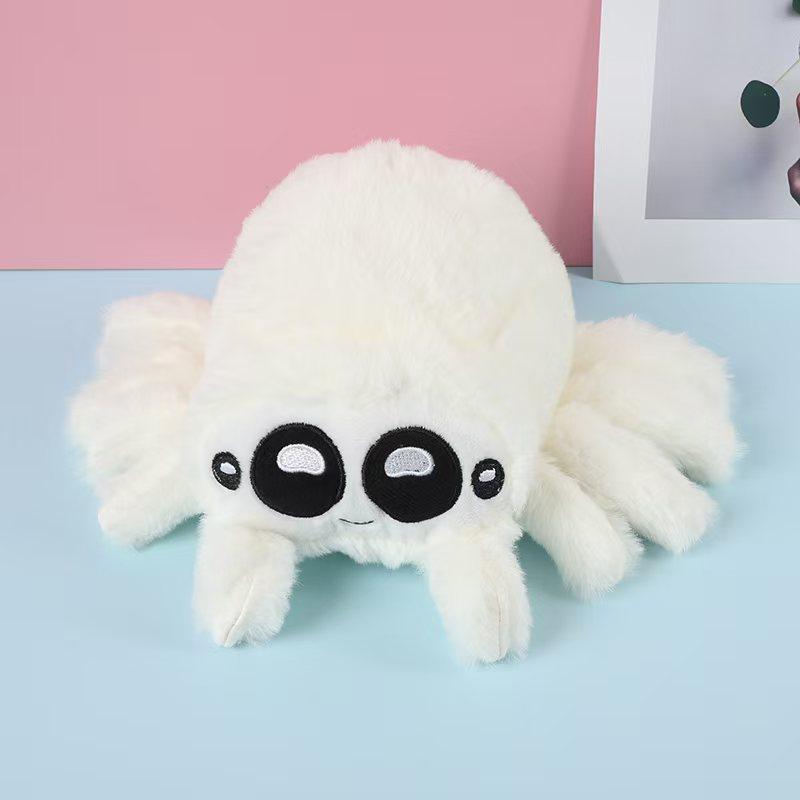 Spider Design Plush Toy, Cute Plush Spider Toy, Soft & Comfy Plush Toy, Soft Stuffed Animals, Funny Toy for Kids, Holiday Party Supplies