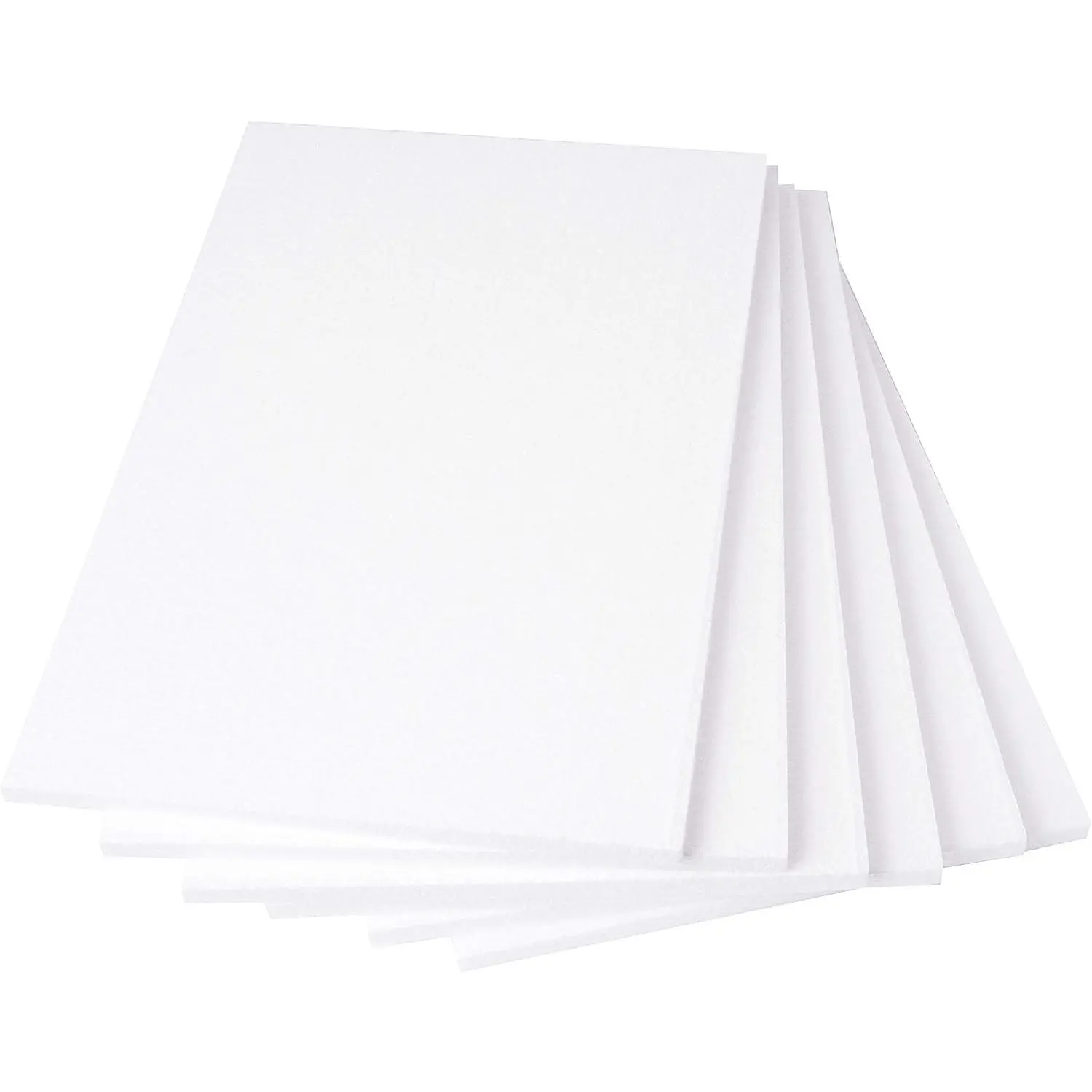 11x17x0.5 Craft Foam Boards 6-Pack Styrofoam Sheets for Craft Projects