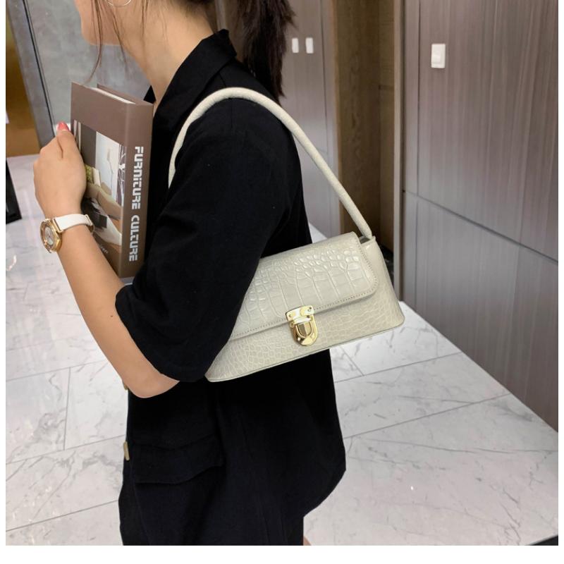 Women's Bag Popular Versatile Stone Pattern Shoulder Armpit
