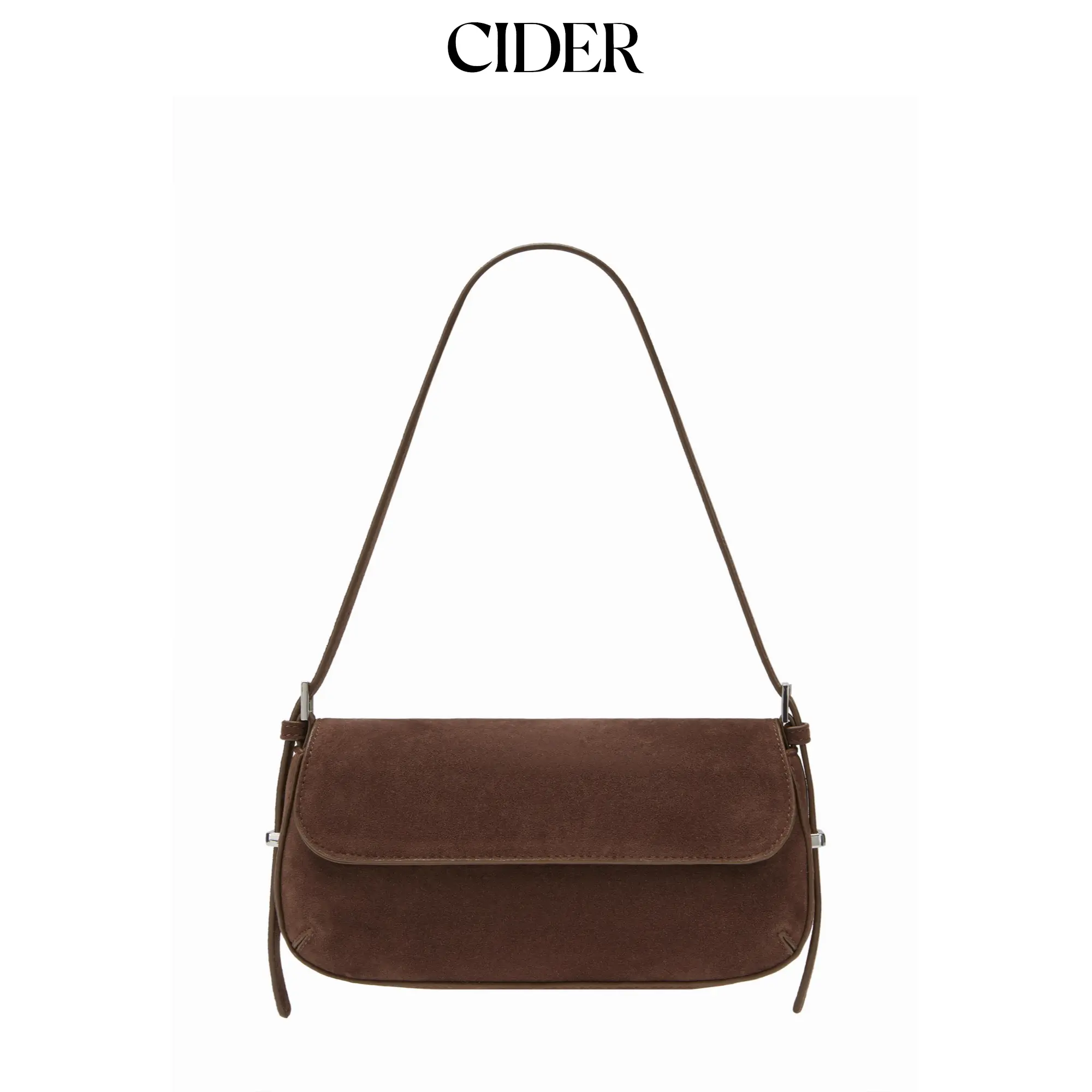 Cider FAUX SUEDE SHOULDER BAG