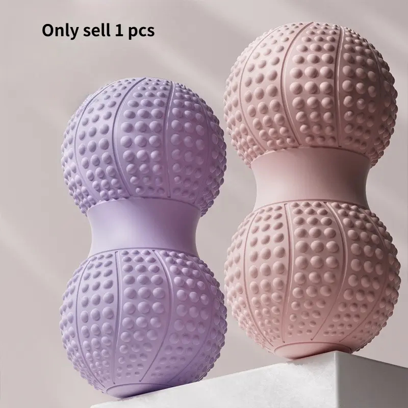 Fascia Peanut Ball Relaxation Fitness, Yoga Roller, Deep Tissue Massage, Muscle Recovery, Home Gym, Pilates, Stretching, Foot Massager, Fascia Tool