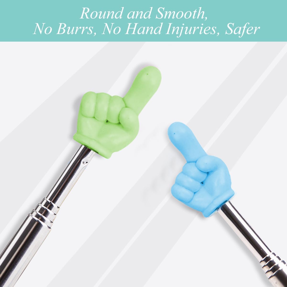 5 count Pointer Finger Stick - Multipurpose Teacher Supplies Pointer Stick,Engaging Colors - Classroom Essentials for Effective Presentations