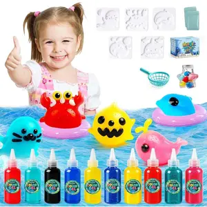 Water Sprite Hydrogel Set – DIY Slime & Magical Doodle Water Pets, Educational Craft Toy for Kids, Encourages Creativity & Sensory Fun, Great Birthday Gift
