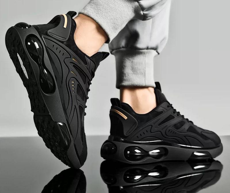 Men's Shoes 2026 Spring and Autumn New Breathable Shoes Men's Trendy Versatile Thick-Soled Casual Sports Shoes Mesh Dad Shoes