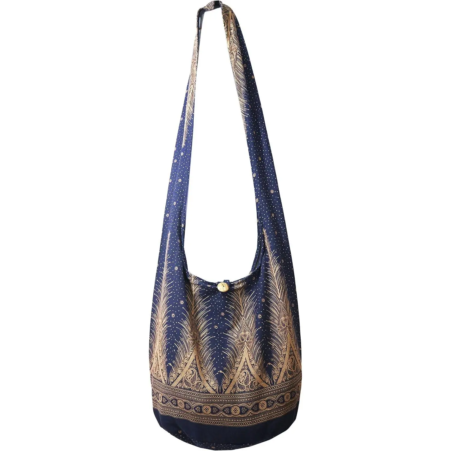 Hippie Boho  Elephant Crossbody Bohemian Gypsy Sling Bag  Bag Large Size