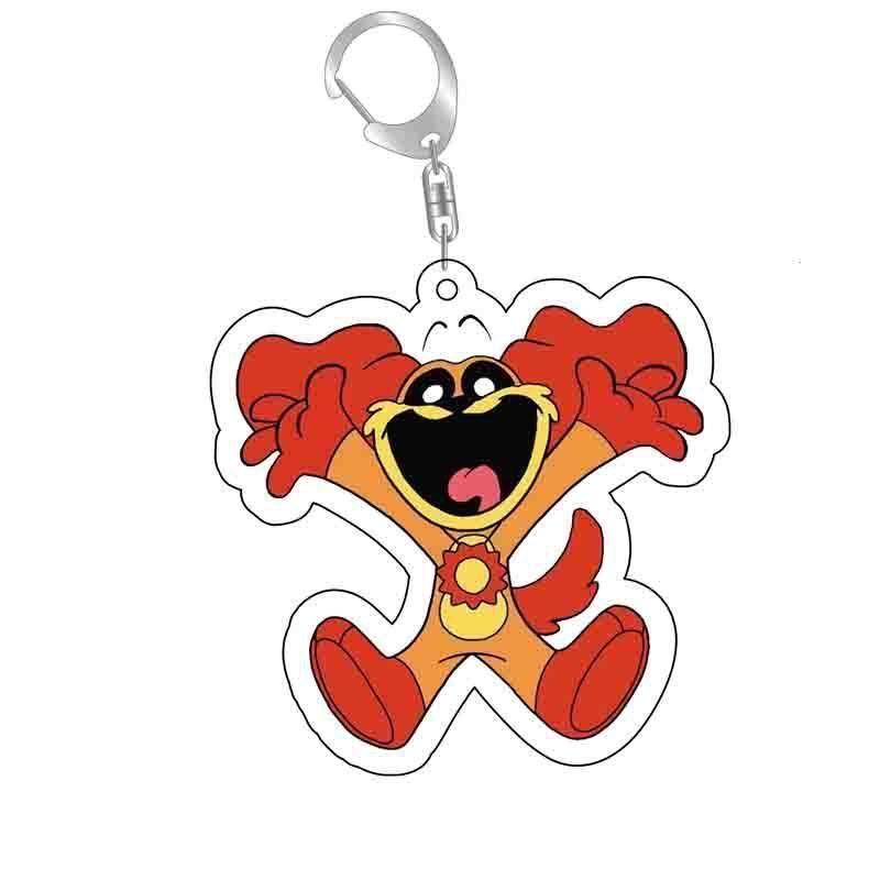 Poppyplaytime game smiling animal poppy playtime periphery doll pendant acrylic keychain
