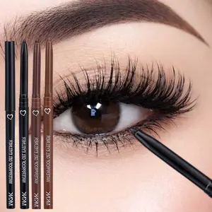 12PCS/6PCS Multi-Pack Retractable Gel Eyeliner Pencil – Creamy & Smooth Texture, Lying Silkworm Makeup, Ideal for Daily Wear, Parties & Festive Gifting, Perfect Birthday Present