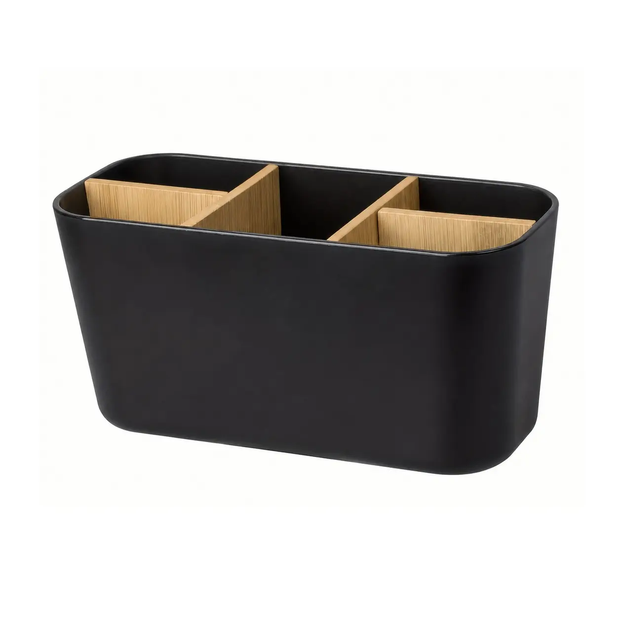 Bathroom Toothbrush Holder, Toothbrush Holders for Bathrooms, Bamboo Toothbrush Stand with 5 Slots, Bathroom Vanity Organizer, Holds Electric Toothbrushes, Toothpaste & Razors, Toothbrush Storage, Toothbrush Storage Rack, Bathroom Accessory