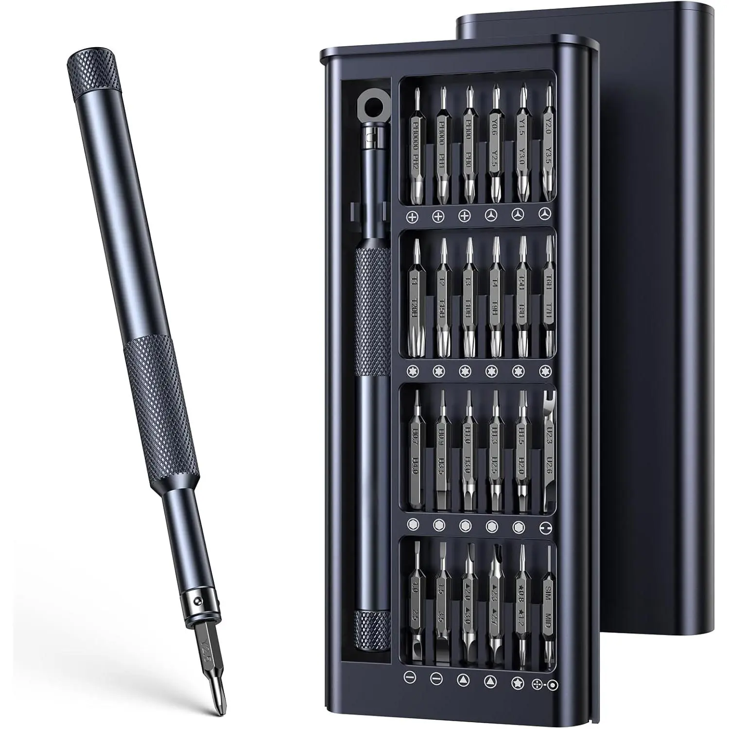 52-IN-1 Precision Screwdriver Set with Multiple Bits, Mini Torx Repair Tool Kit for Electronics Repair, Small Gift Gadget for Men, Men's Accessories