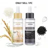Peel Shot Glow Rice Ampoule Duo, Serums for Brightening, Exfoliating, Moisturizing, Brighten Smooth Skin, Brighten Skin Tones, White & Black Rice Exfoliant Ampoule, Pore-Refining Brightening Skin Routine, Brightening Products