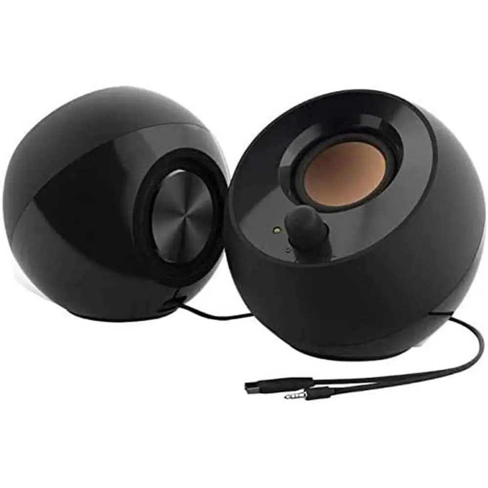 Pebble 2.0 Channel Computer Stereo Speakers - Black
