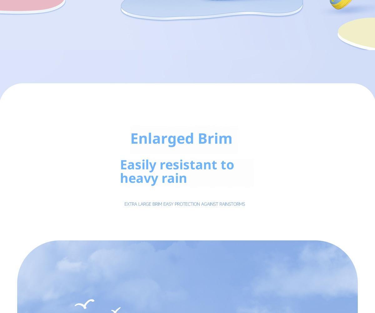 College style kindergarten with backpack, full body waterproof raincoat and raincoat