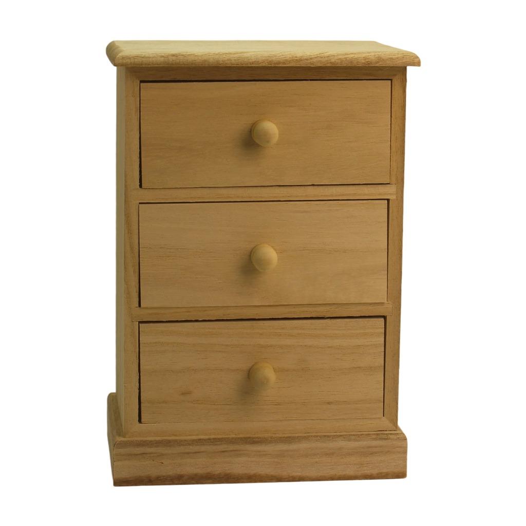 A Wooden Three-Tier Nightstand-Shaped Jewelry Box with Drawers for Organizing Items.It'S a Must-Have for a Vanity, Perfect for Storing Cosmetics And Additions.This Stylish Storage Solution Is Ideal for Housewarming, Christmas, New Year