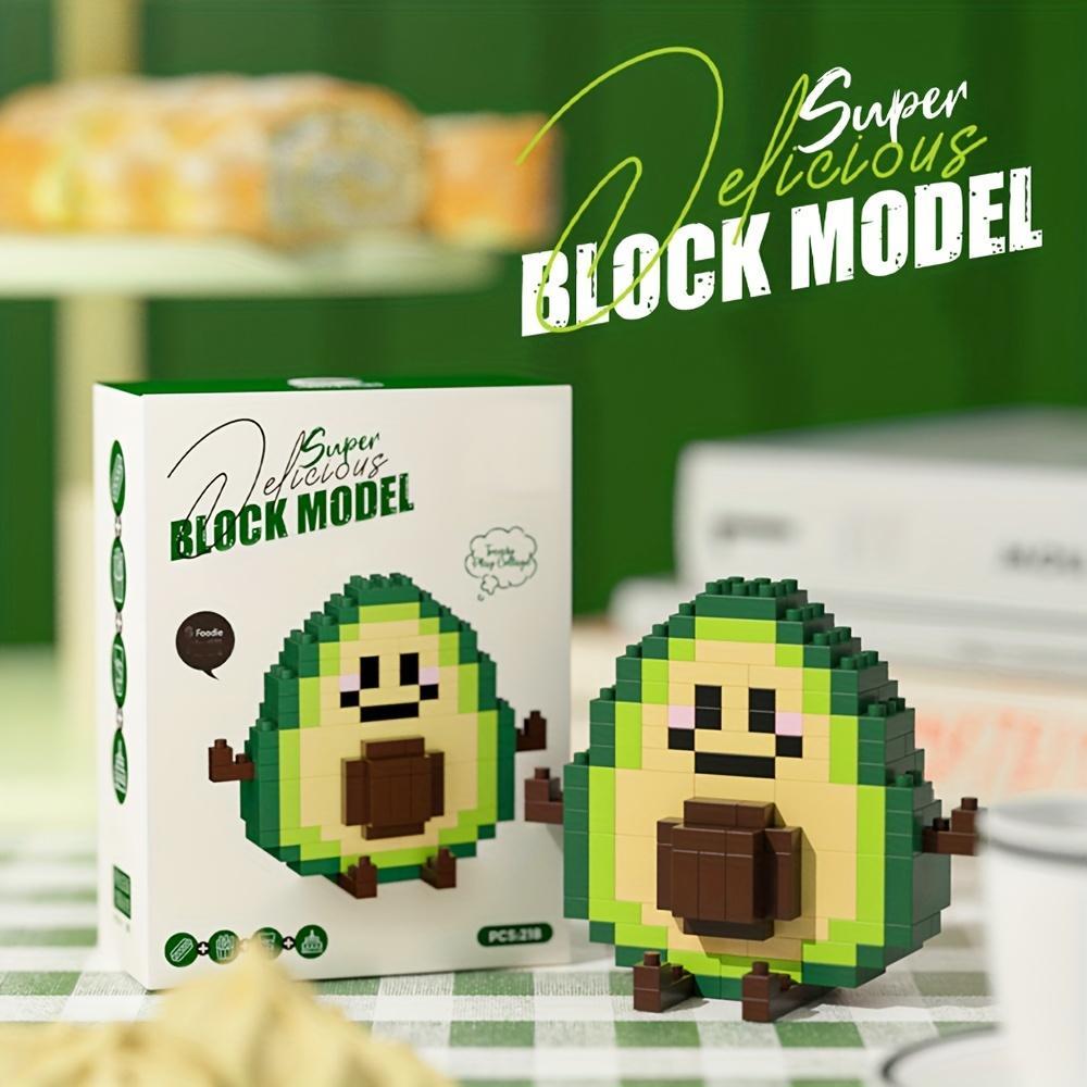Food Design Assembly Building Blocks Toy, 1 Box Creative Building Blocks Toy, Educational Blocks Building Toy for Teenagers and Adults #GLOBAL PICKS