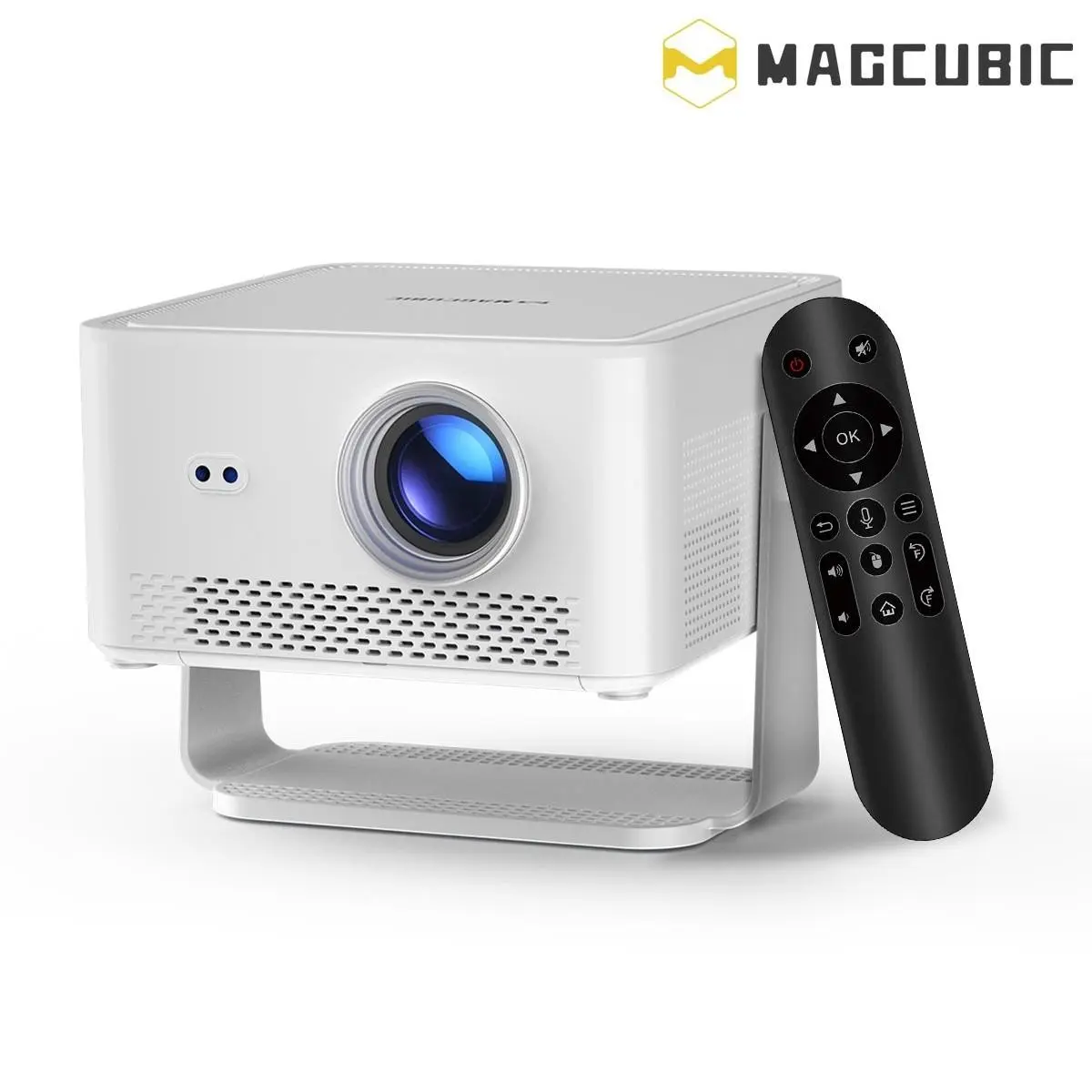 Magcubic Hy450max Projector, 1100ansi Auto Focus, 12w Speaker, Hdr10+, Android 14.0, Dual Wifi6, Bt5.4, Home Cinema, Movie, Audio