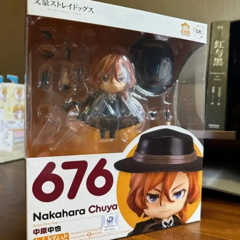 Aixlan Q Version Anime Figure Dazai Osamu Nakahara Chuuya Pvc Action Figure Mori Ogai Figurine Collectible Model Toys Kids Gifts Popular toys 2026 Hot selling toys