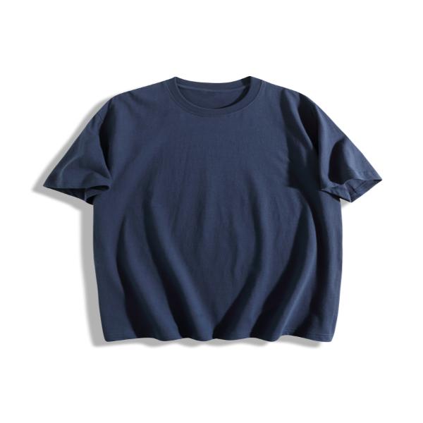 180g 100% pure cotton short-sleeve T-shirt for men and women, solid color round-neck T-shirt, base shirt