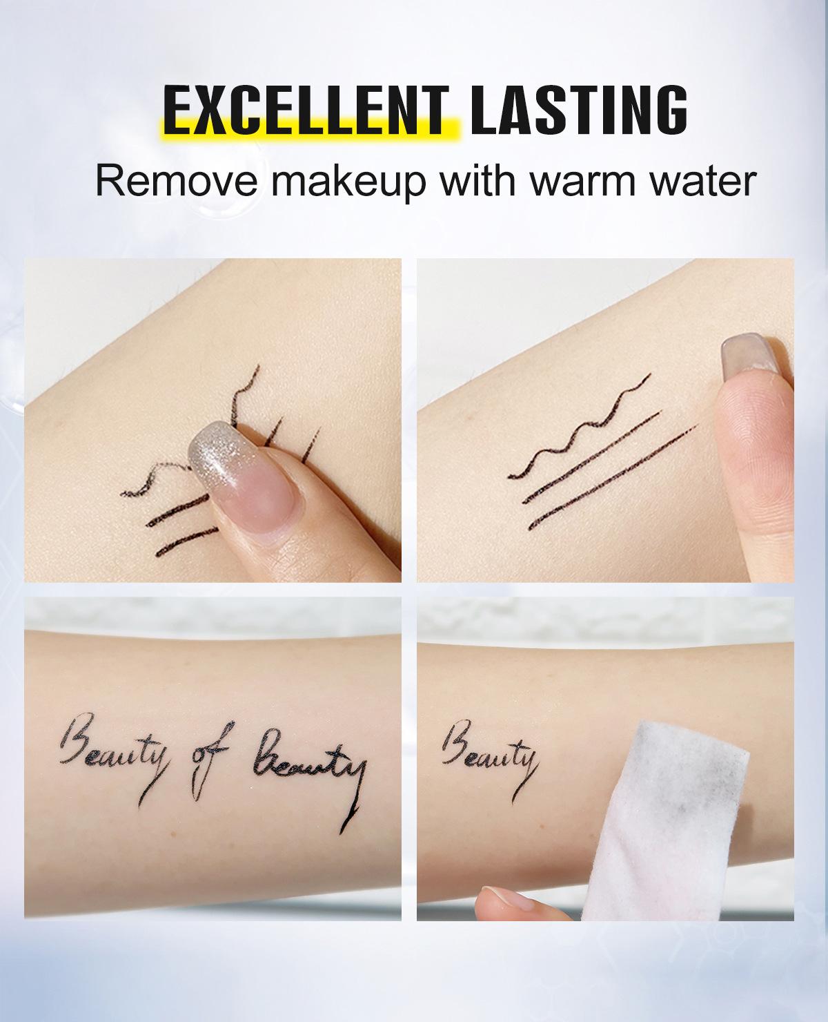 Waterproof, long-lasting, non-smudging, quick-drying, non-fading eyeliner for beginners, in stock