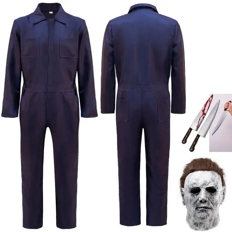 Halloween Cosplay Doodt Michael Myers Cosplay Kostuum Bloederige Kleding Feestpak Rekwisieten Voor Mannen