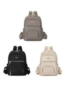 New Arrival Large Capacity Basic Women Fashion Backpack Durable Water Resistant Backpack For Teenage Girls Junior High Senior High College Students Daily Classes Use Storage Backpack