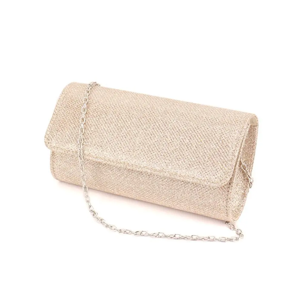 Women's Sparkling Acrylic Envelope Chain Clutch - 2026 Stylish Evening Handbag, Dazzle, Embellishment, Chain-Draped, Glamorous Women's Handbags for Banquet, Party Events, Dazzle Women's Handbags
