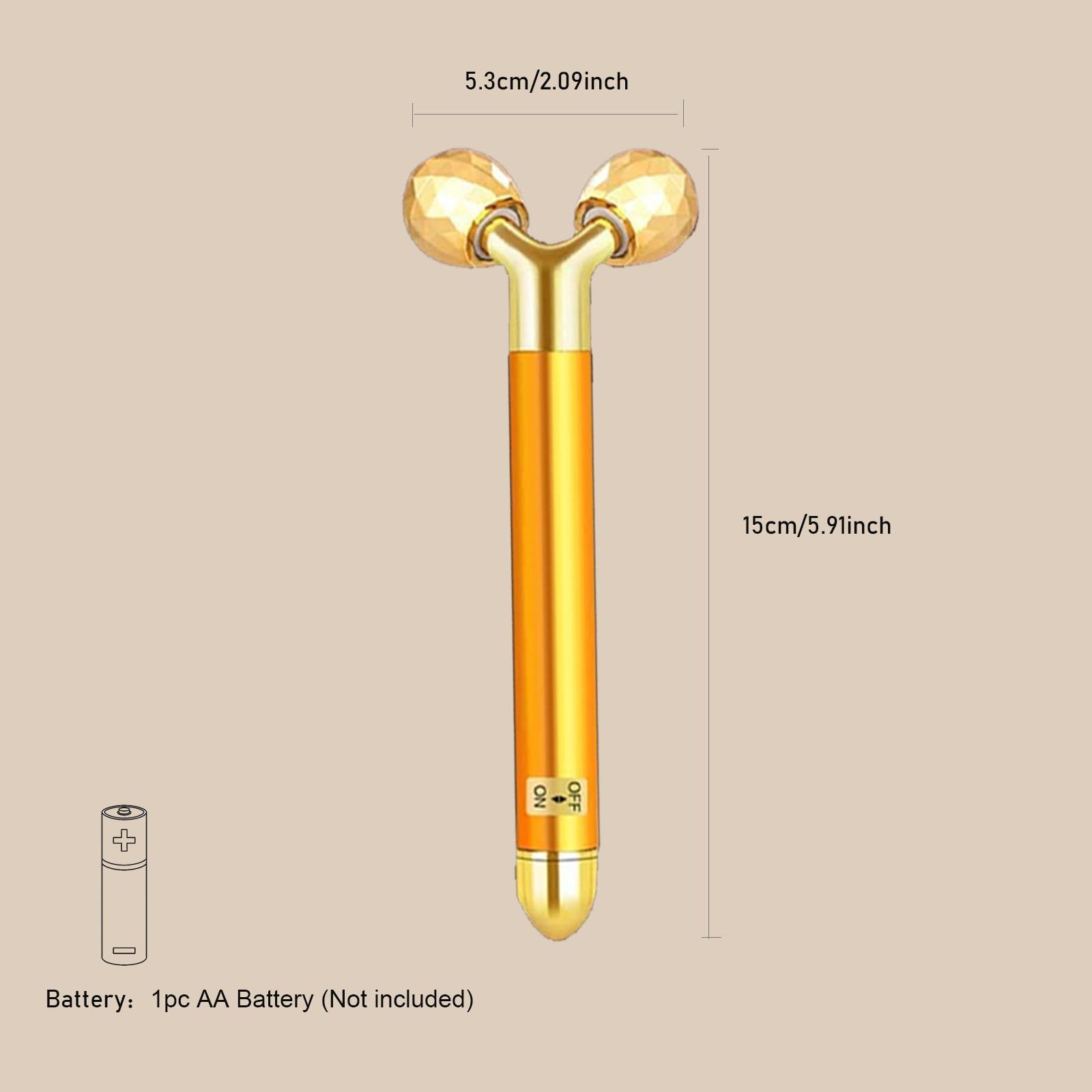 Electric Face Massager, 1 Box 3D Roller & T Shape Facial Roller Massager Kit, Skin Care Tools for Women & Men