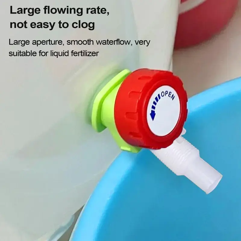 Plastic Knob Type Camping Replacement Accessories Tank Tap Faucet Outdoor Hiking Juice Bottle Use for Water Bucket Tools
